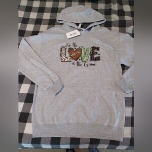 New With Tgas Football Hoodie